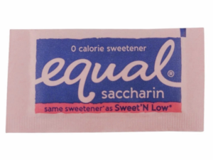 "Pinkqual" or pink Equal artificial sweetener